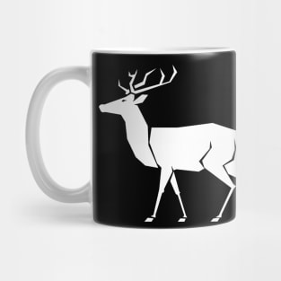 Modern Minimalist Deer Stag Hart Design - Stag Do Stag Party Stag Night Mug